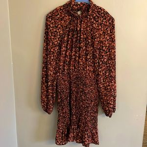 ZARA floral romantic dress